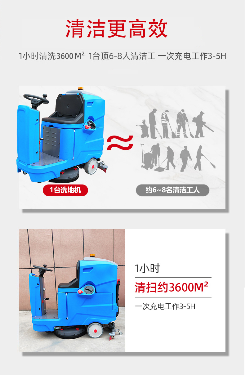 丰台驾驶式洗地机更适合用在高铁站